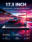 Laptop Gaming VIAMEI i7-8550U RAM 16GB SSD 512GB GTX 1060 6GB Màn 17.3 FHD Chơi Game Mượt