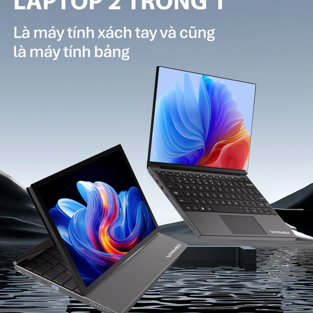 Laptop 2-trong-1 10.95" với Intel Core i5-1250P, 16GB RAM, 512GB SSD, Windows 11 Máy mới 100%, chính hãng