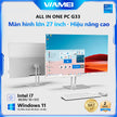 Máy tính All In One G33 I7- 8650U RAM 16GB SSD 512GB, Màn hình 27 inch - AOC bảo hành chính hãng 2 năm
