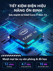 Laptop viamei 16 inch 2 màn hình cảm ứng DS16-PLUS, Intel Core i7-1360P, RAM DDR4, Win 11 Máy mới 100%, chính hãng