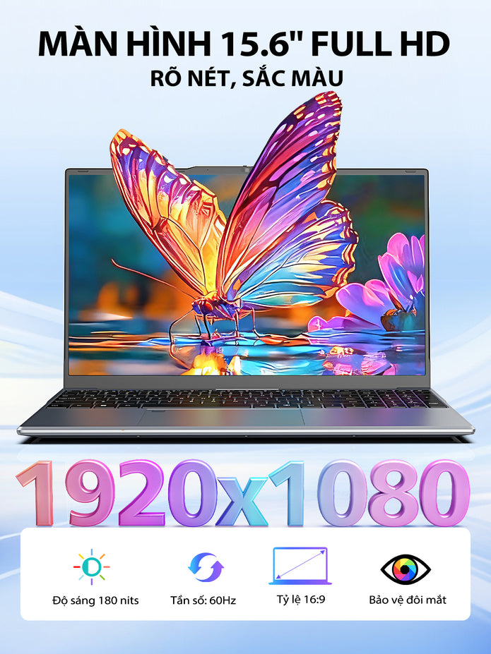 Laptop NoteBook Viamei 15.6inch i5-8250U/ i7-8650U 16GB 512GB Win11 pro Máy mới 100%, chính hãng