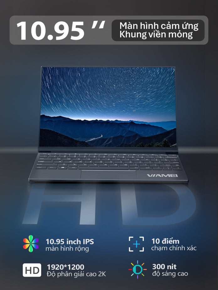 Laptop 2-trong-1 10.95