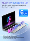 Laptop AOC 14 inch I3-1215U – RAM 16GB, SSD 512GB, thiết kế mỏng nhẹ, phù hợp học tập & văn phòng, bảo hành 1 năm