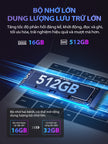 Laptop AOC 14 inch I3-1215U – RAM 16GB, SSD 512GB, thiết kế mỏng nhẹ, phù hợp học tập & văn phòng, bảo hành 1 năm