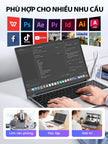Laptop NoteBook Viamei 15.6inch i5-8250U/ i7-8650U 16GB 512GB Win11 pro Máy mới 100%, chính hãng