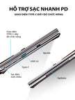 Laptop cảm ứng giá rẻ I3 - 1215U, 2 màn hình 10.95 inch, Ram 16GB, SSD 512GB, gập 180 độ, Win 11 bản quyền