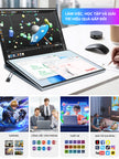 Laptop viamei 16 inch 2 màn hình cảm ứng DS16-PLUS, Intel Core i7-1360P, RAM DDR4, Win 11 Máy mới 100%, chính hãng
