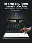 Laptop cảm ứng giá rẻ I3 - 1215U, 2 màn hình 10.95 inch, Ram 16GB, SSD 512GB, gập 180 độ, Win 11 bản quyền
