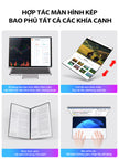 Laptop cảm ứng giá rẻ I3 - 1215U, 2 màn hình 10.95 inch, Ram 16GB, SSD 512GB, gập 180 độ, Win 11 bản quyền