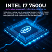 Laptop NoteBook viamei 15.6 inch IIntel Core i7-7500U GPU rời NVIDIA MX330 16GB 512GB Win11 pro Máy mới 100%, chính hãng
