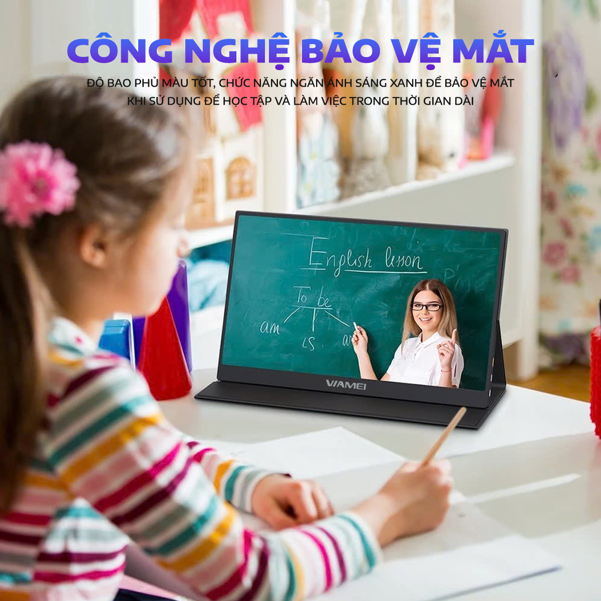 Màn hình di động 15.6 inch IPS FHD Type C HDMI - Cho máy tính, điện thoại
