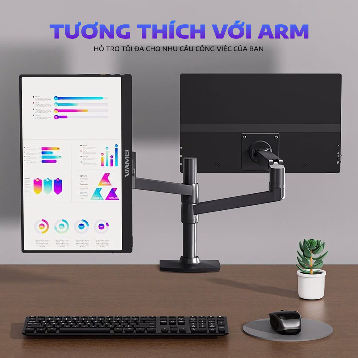Màn hình di động 15.6 inch IPS FHD Type C HDMI - Cho máy tính, điện thoại