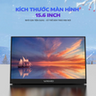 Màn hình di động 15.6 inch IPS FHD Type C HDMI - Cho máy tính, điện thoại